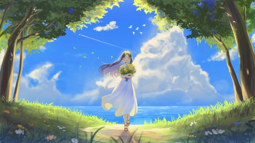 美しい女性のイラスト | 株式会社ワンウェーブジャパン