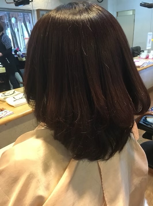 ストレートパーマ・施術後 | 株式会社ワンウェーブジャパン
